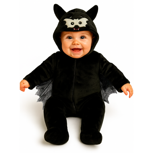 Mameluco Con Gorro Bordado Halloween