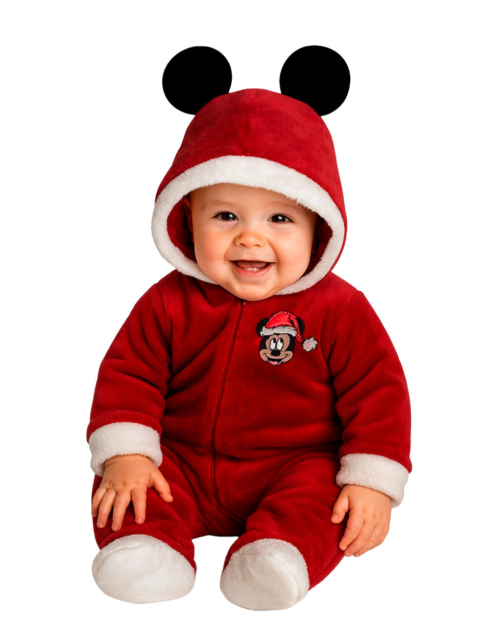 Kit 2 Mamelucos Para Bebé Navidad Olaf y Mickey Mouse