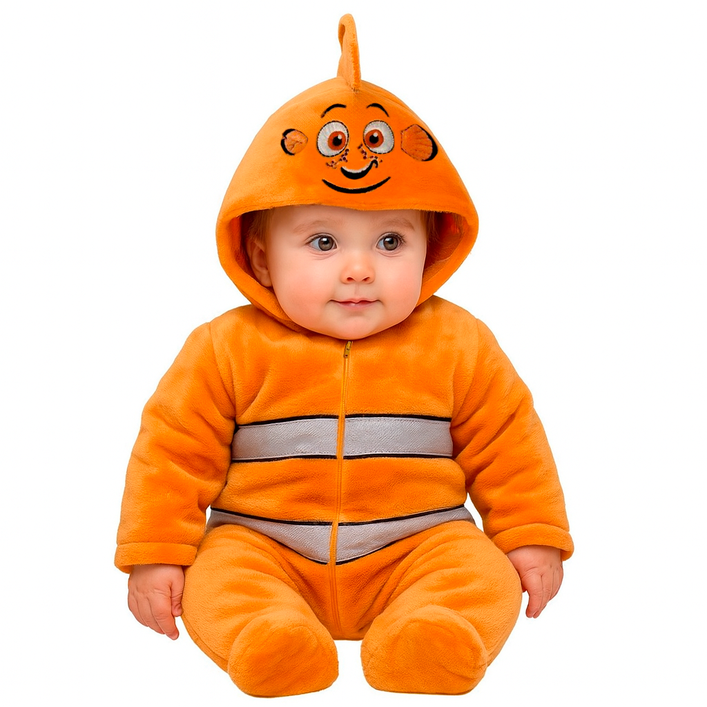 Mamelucos Con Gorro Bordado Disney Nemo