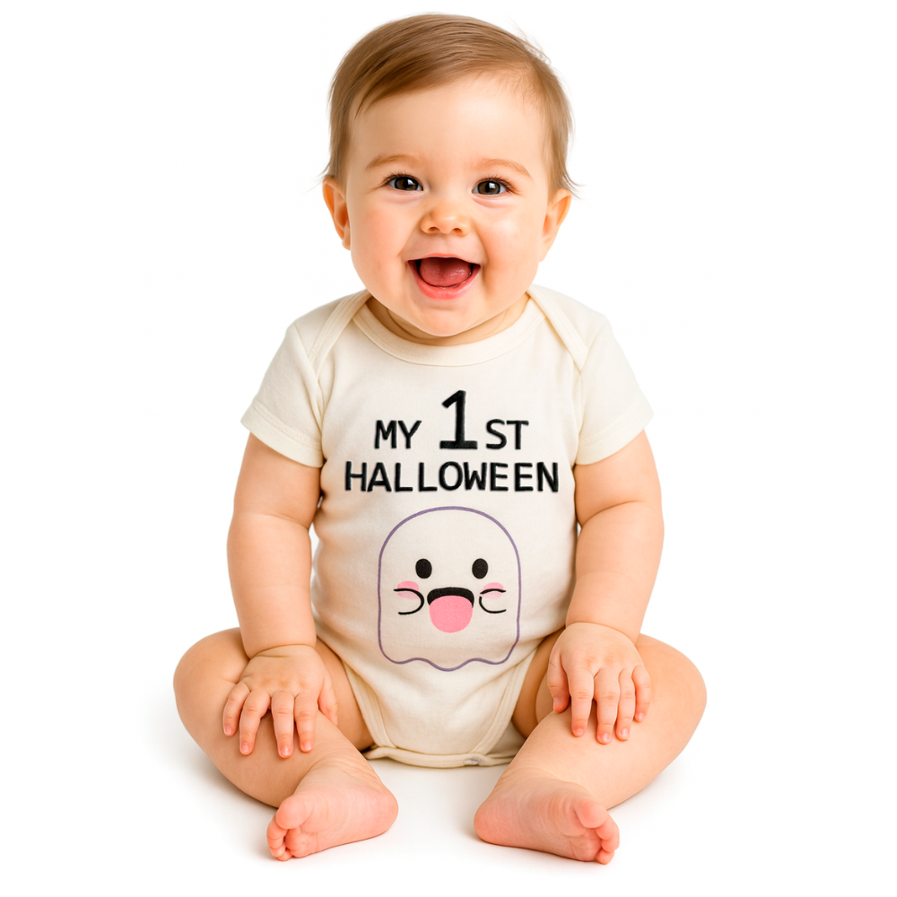 Pañalero Algodon Kiss para Bebé Estampado Halloween Fantasma