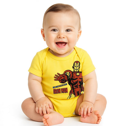 Kit 4 Piezas Iron Man (1 mameluco y 3 pañaleros)