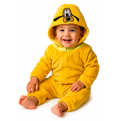 Mameluco Disney para Niño con Gorro Bordado Pluto