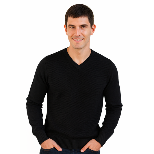 Suéter Hombre Cuello V Sweaters