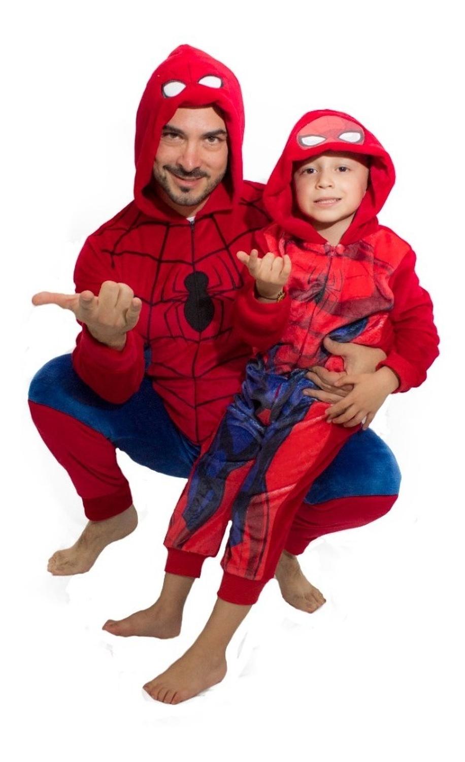 Mameluco Adulto Marvel Spiderman