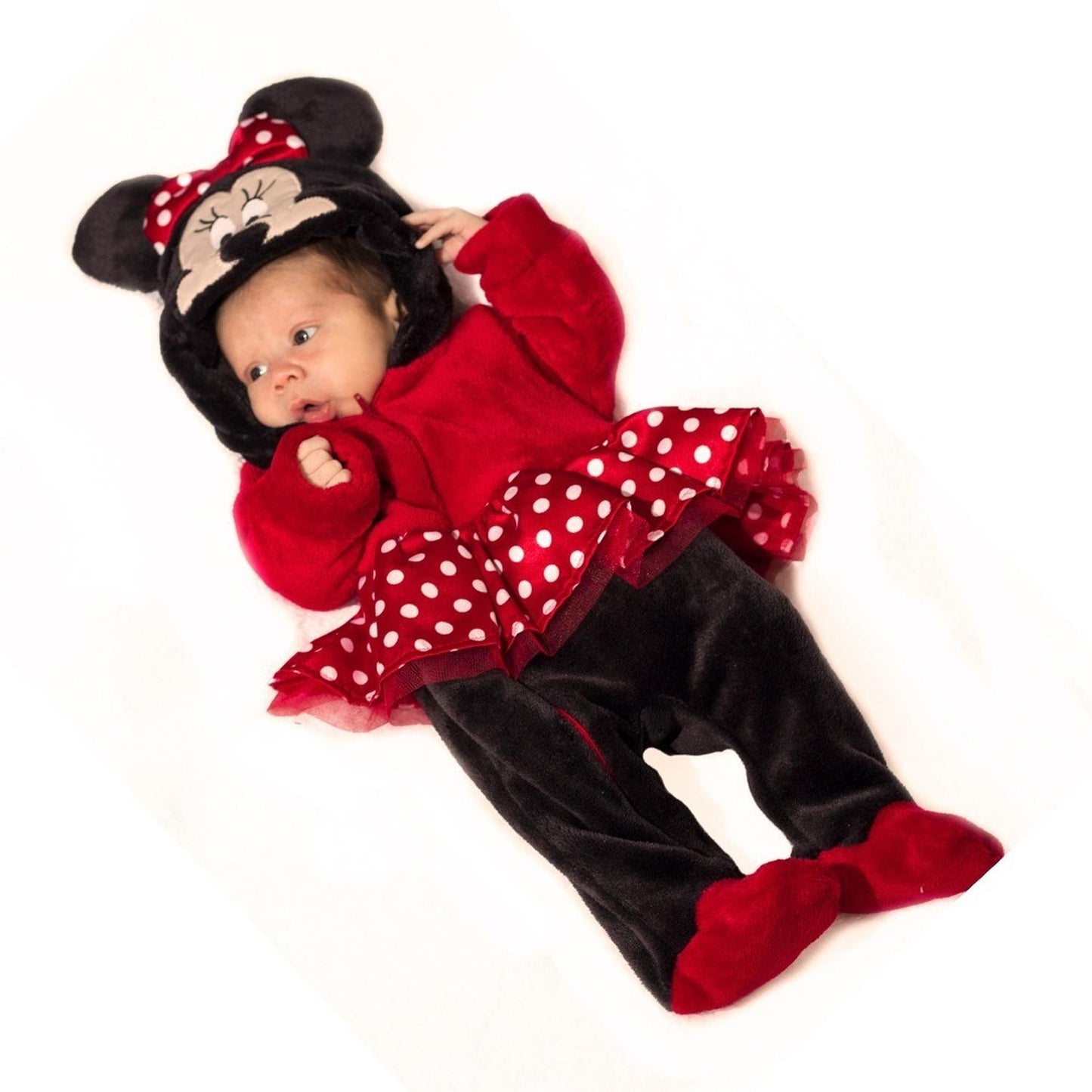 Kit 3 Mamelucos Disney para Bebé con Gorro Bordado Minnie, Boo, Jessie