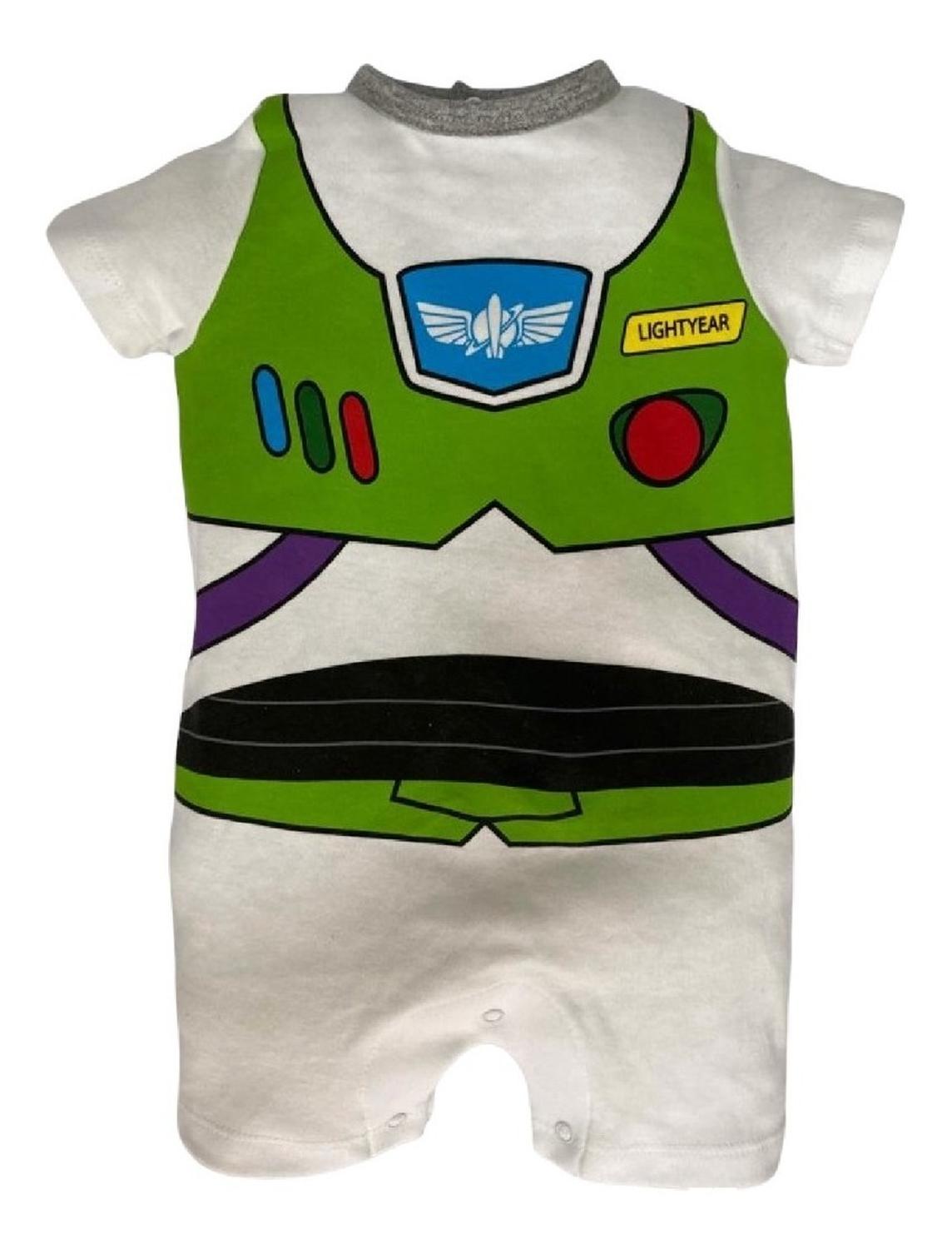 Kit 3 Pañalero Algodón Disney para Bebé con Gorro Bunny, Buzz, Ducky
