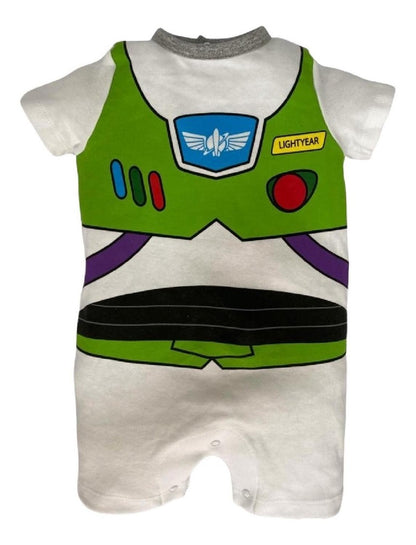 Kit 3 Pañalero Algodón Disney para Bebé con Gorro Bunny, Buzz, Ducky
