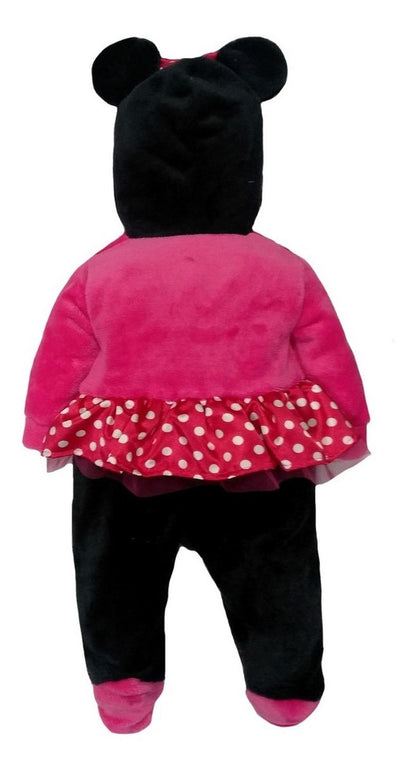 Mameluco Con Gorro Bordado Disney Para Bebé Niña