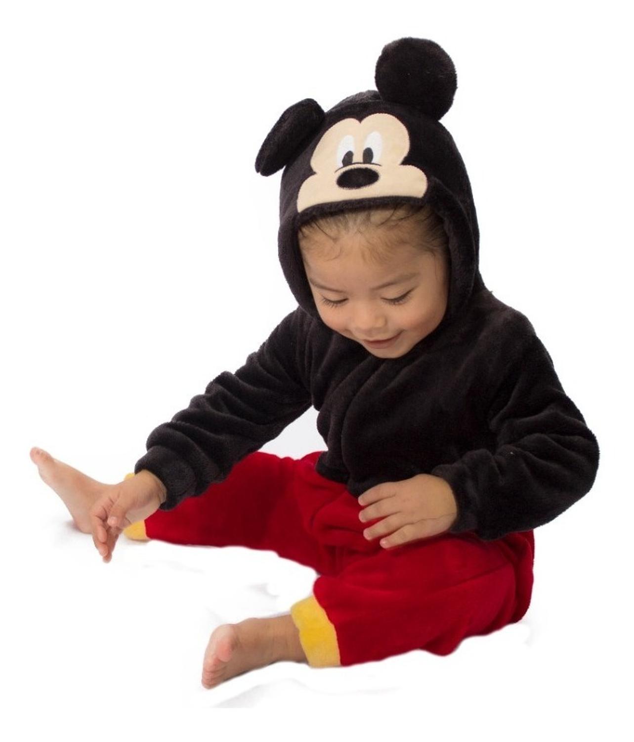 Kit 2 Mamelucos Disney para Niño con Gorro Bordado Mickey y Pluto