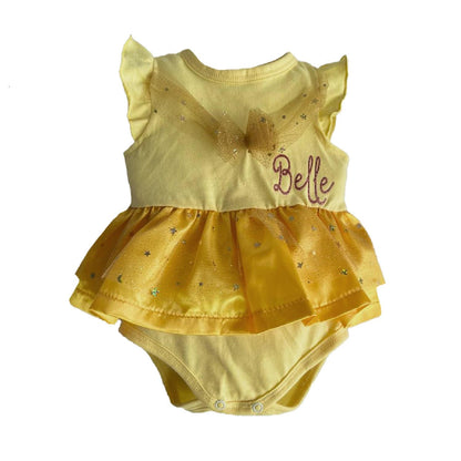 Pañalero estampado con tutu Disney Princess Bella