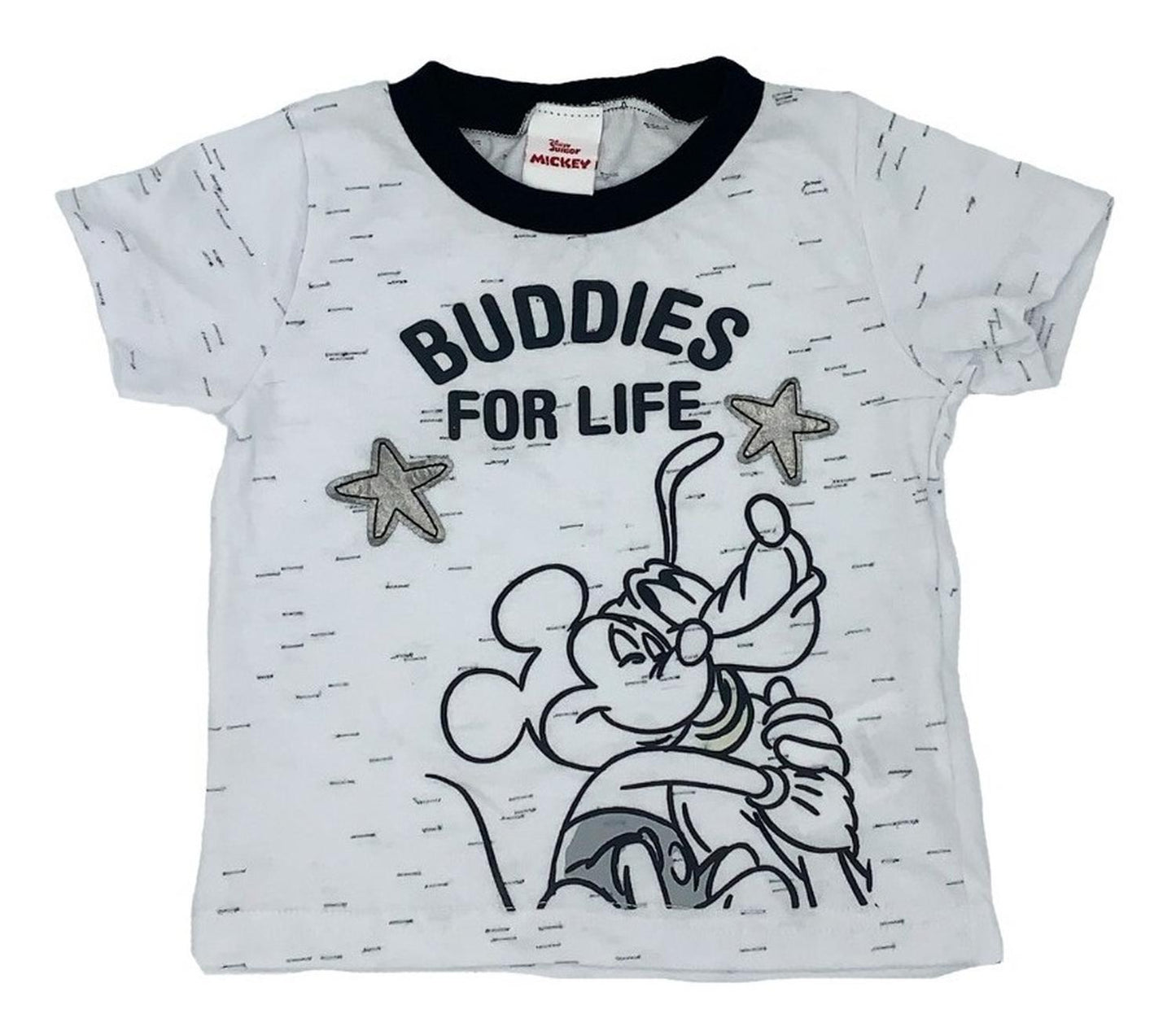 Conjunto 2 piezas Disney para Niño Estampado y Bordado Mickey y Pluto