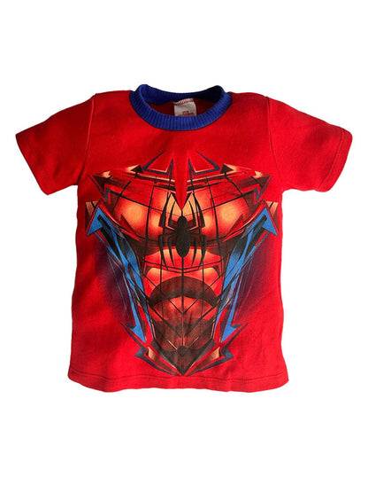Conjunto Estampado Playera Y Short Marvel Spiderman