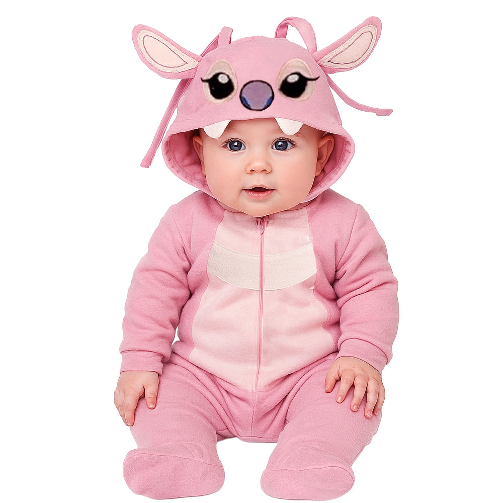 Mameluco Con Gorro Algodon Disney Angel