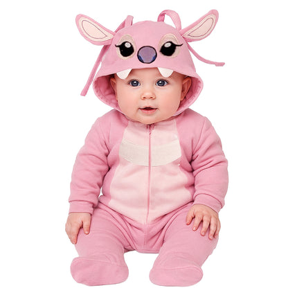 Mameluco Con Gorro Algodon Disney Angel