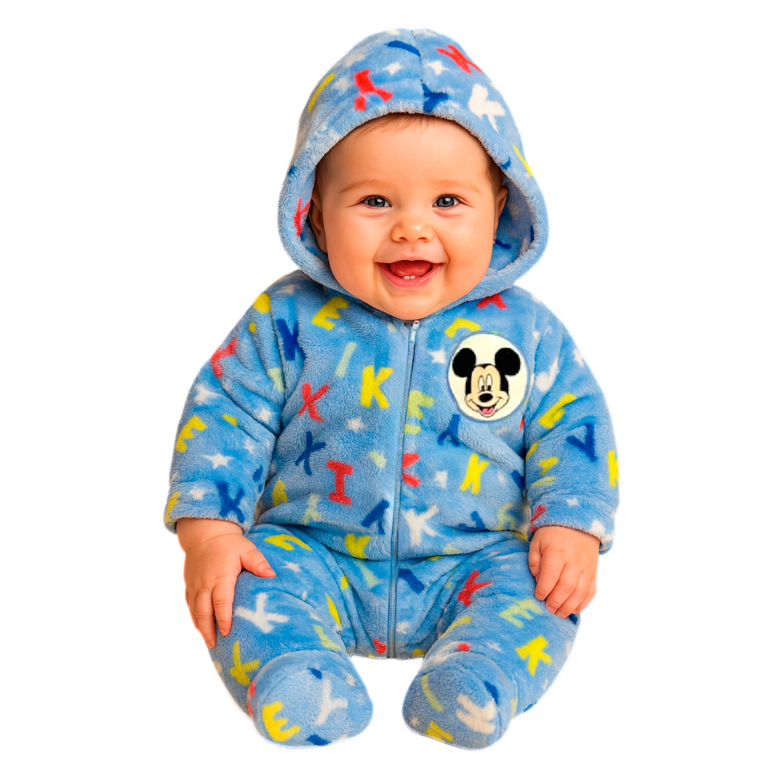 Kit 3 Mamelucos Para Bebé Disney Mickey Mouse