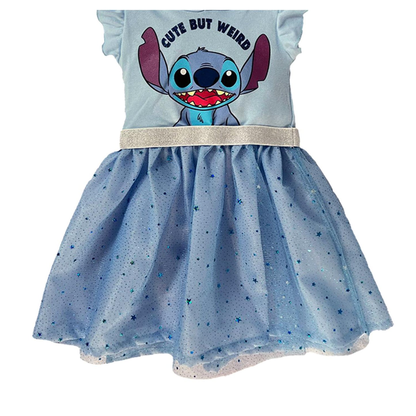 Vestido estampado con gorro Disney Stitch