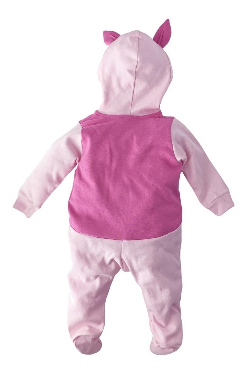 Mameluco Algodón Disney para Bebé con Gorro Bordado Piglet Premium