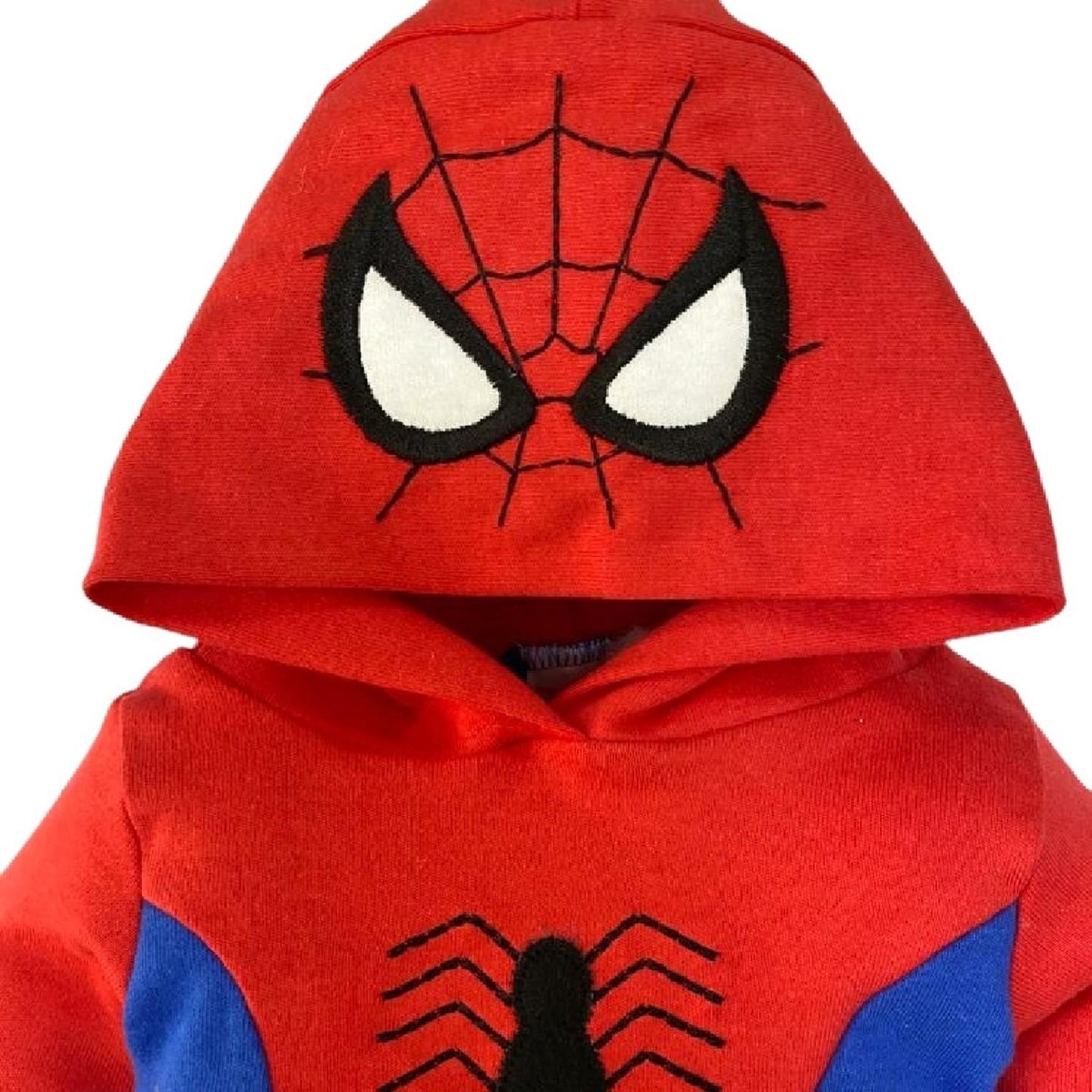 Mameluco Algodon Con Gorro Marvel Spiderman