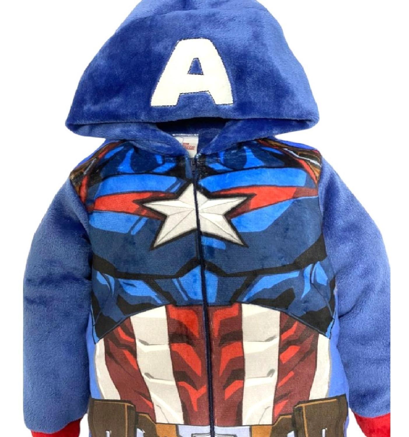 Mameluco Marvel para Niño con Gorro Bordado Capitán América