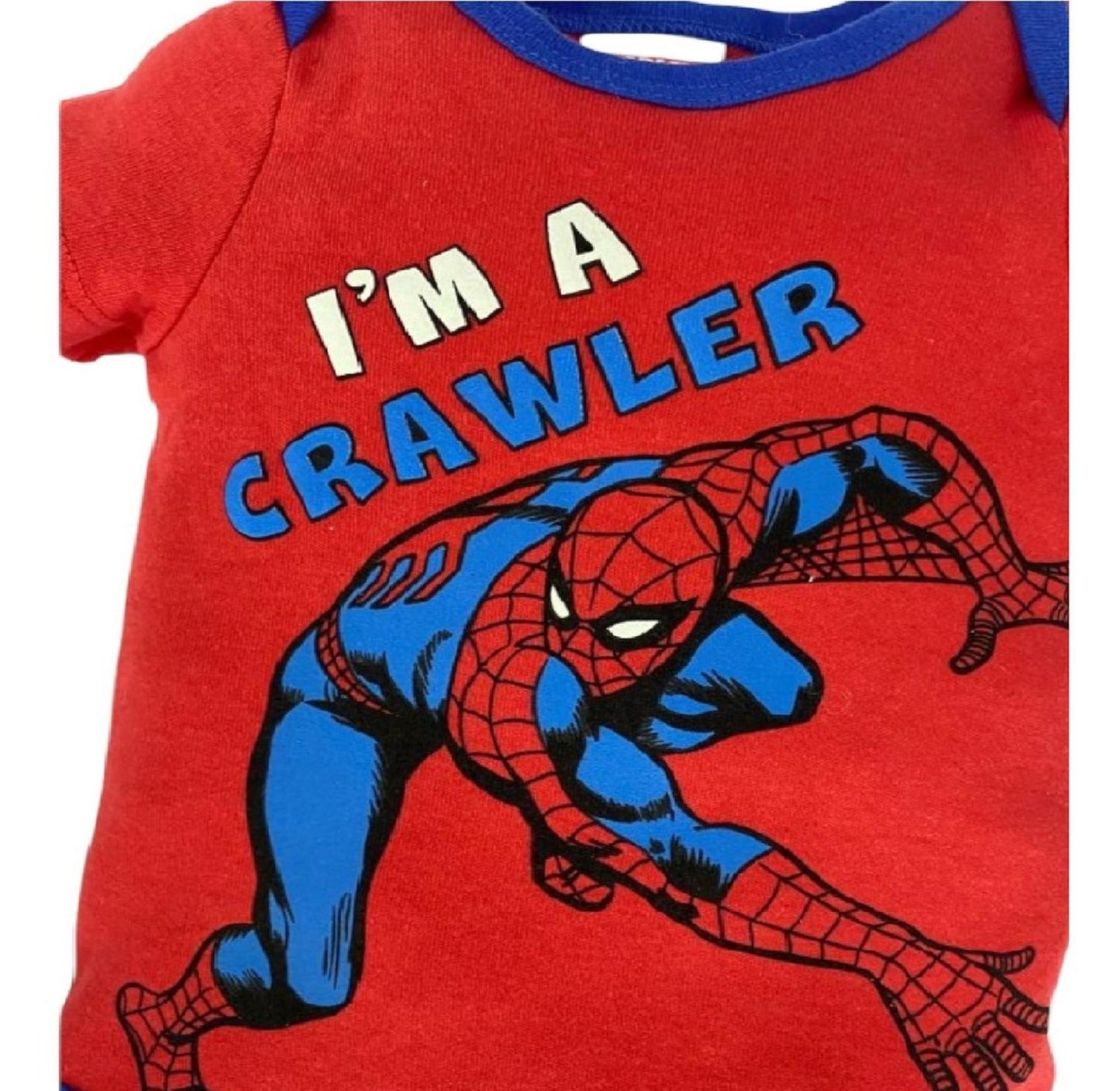 Pañalero Algodon Marvel para Bebé Estampado Spiderman