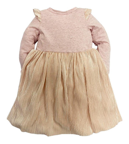 Vestido Estampado Manga Larga Disney Winnie Pooh