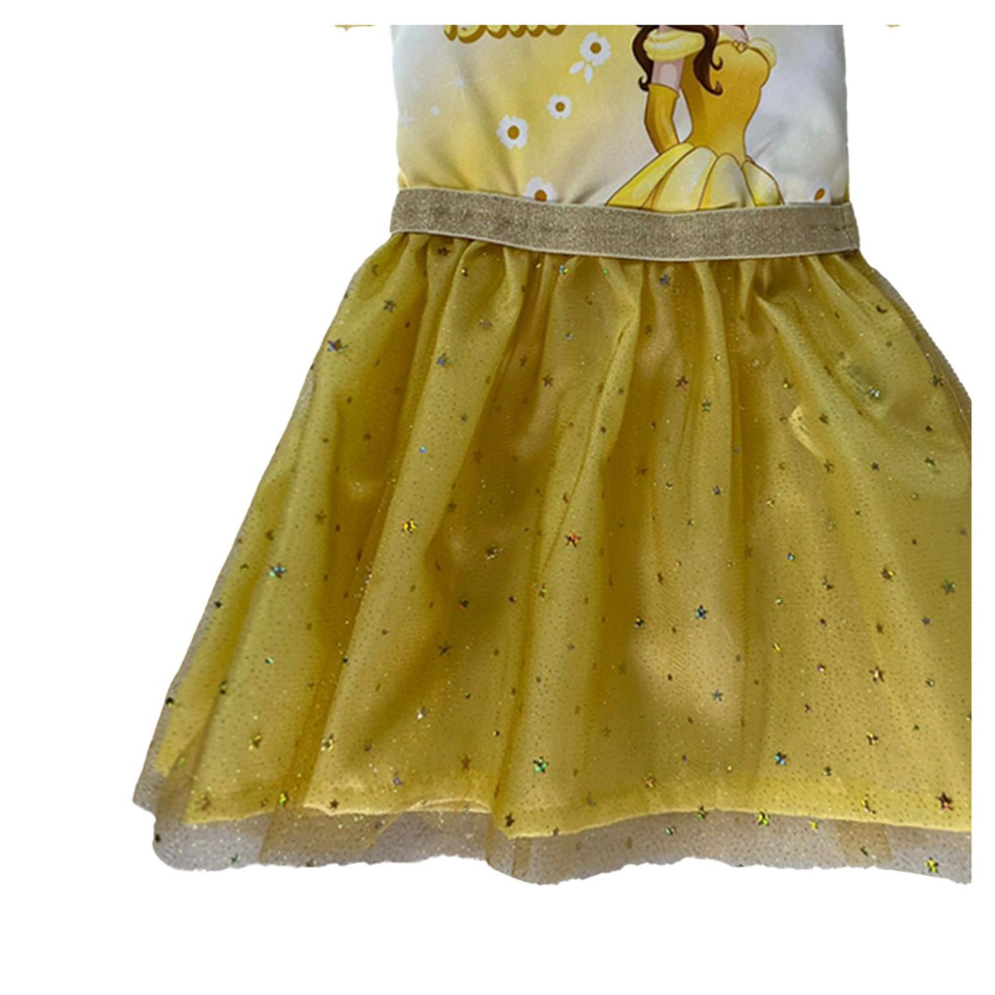 Vestido sublimado manga corta Disney Princess Bella