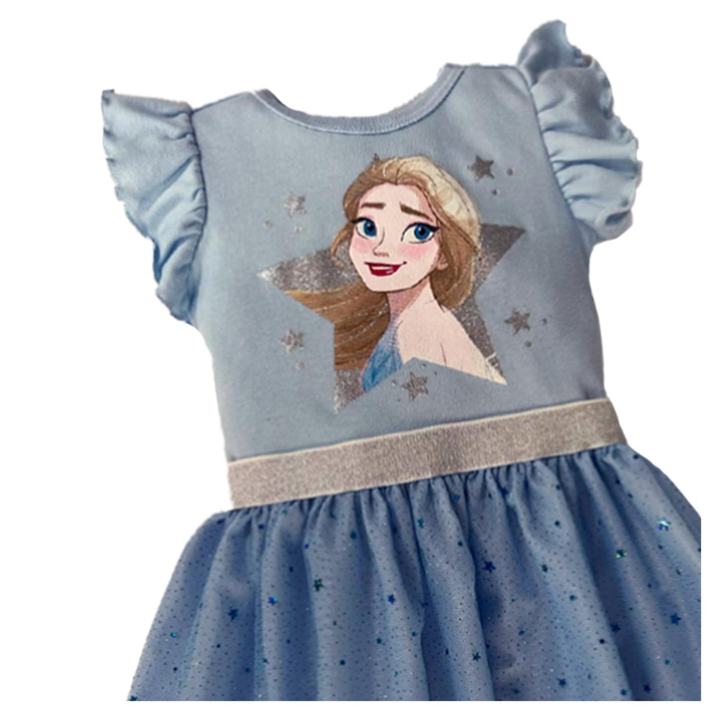 Vestido Disney para Bebé Estampado Elsa