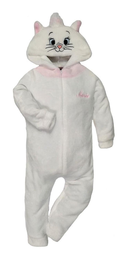 Kit 3 Mamelucos Disney para Niña con Gorro Bordado Thumper, Angel, Marie