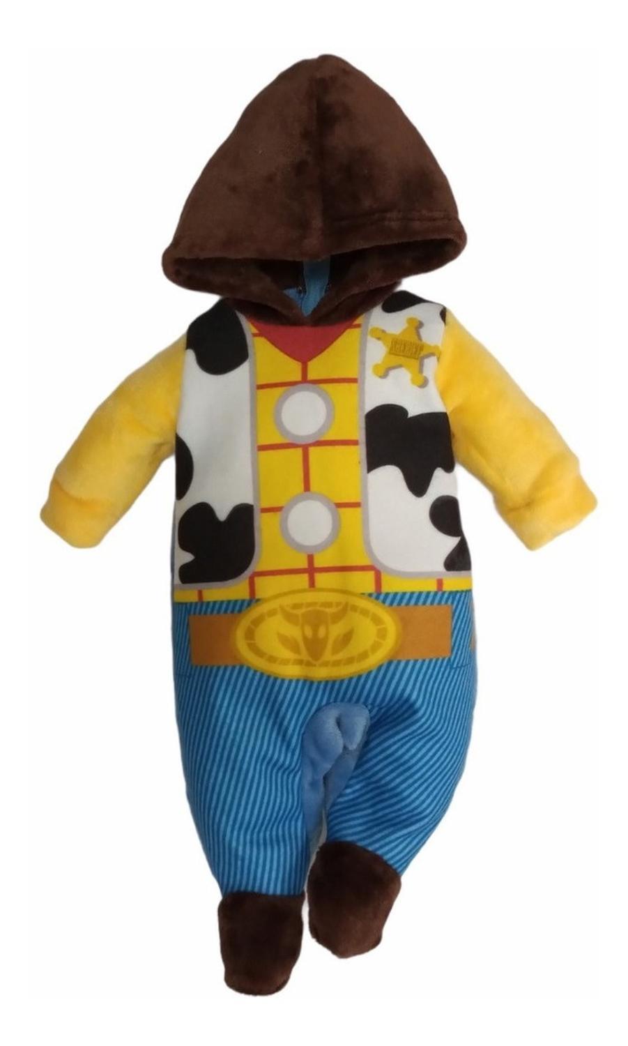Kit 3 Mamelucos Disney para Bebé con Gorro Bordado Toy Story Bunny, Ducky, Woody