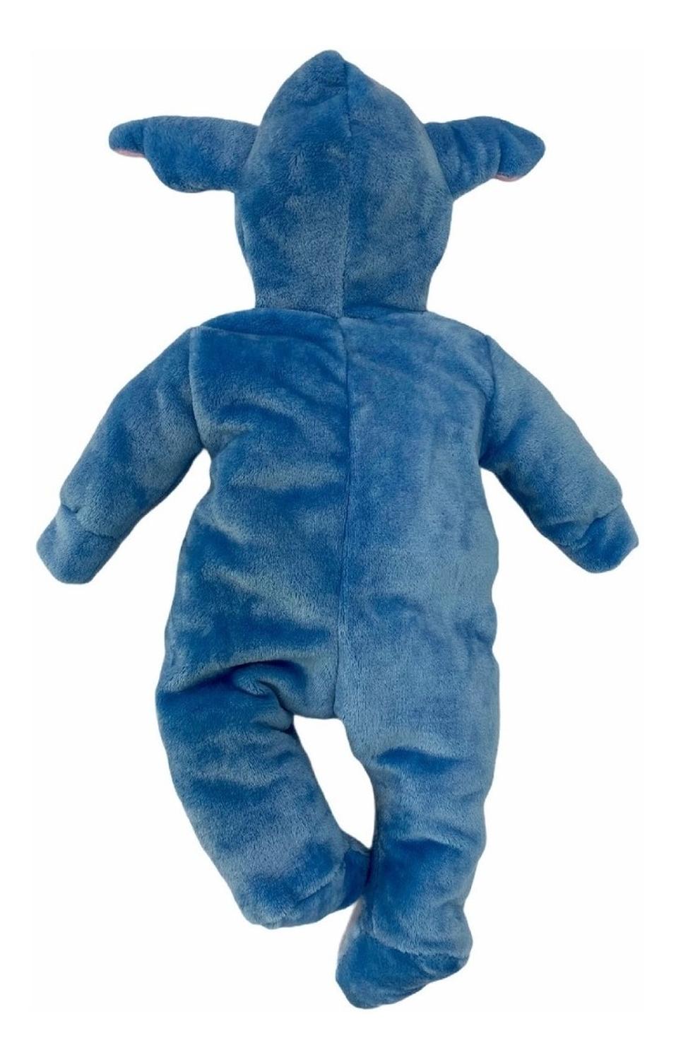 Mameluco Con Gorro Stitch