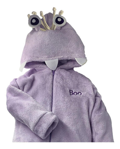 Mameluco Con Gorro Bordado Disney Boo
