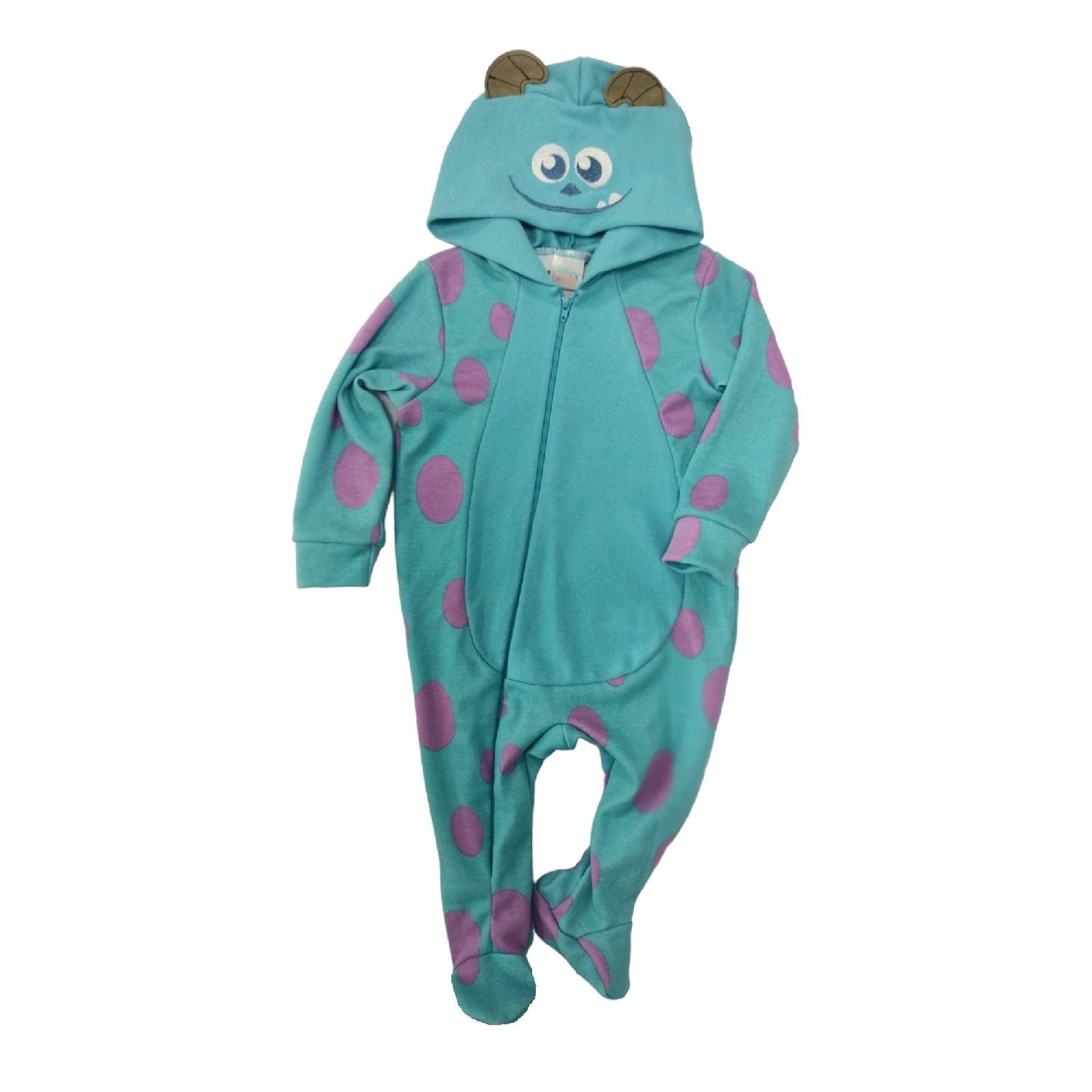 Kit 3 Mamelucos Disney Sulley, Mickey Mouse, Stitch