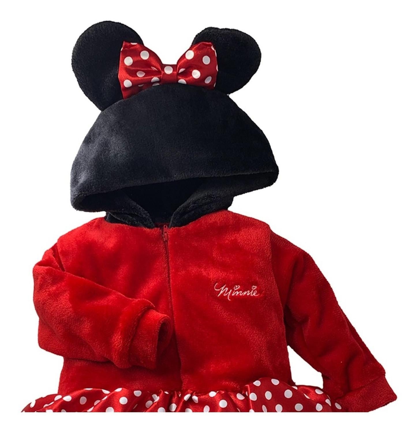 Mameluco Disney para Niña con Gorro Bordado Minnie