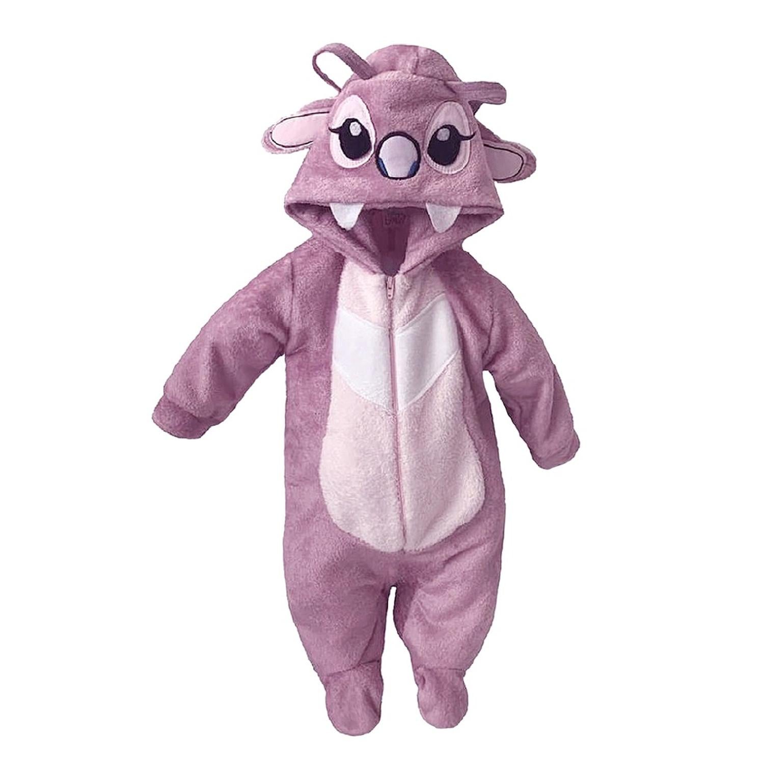 Ropa Pijama De Stitch Para Nena Bebé Disfraz Stitch Rosa Pijamas