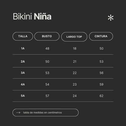 Traje De Baño, Bikini De 2 Piezas Para Niña Arcoíris