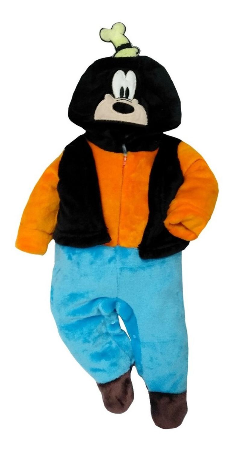 Kit 3 Mamelucos Disney para Bebé con Gorro Bordado Donald, Stitch, Goofy