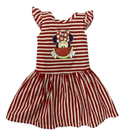 Kit 2 Vestidos, 1 Conjunto Disney Minnie Mouse A Precio De 2
