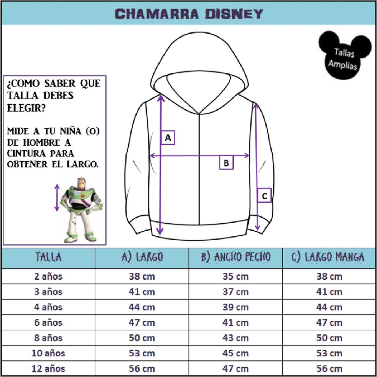 Chamarra Disney Buzz Lightyear