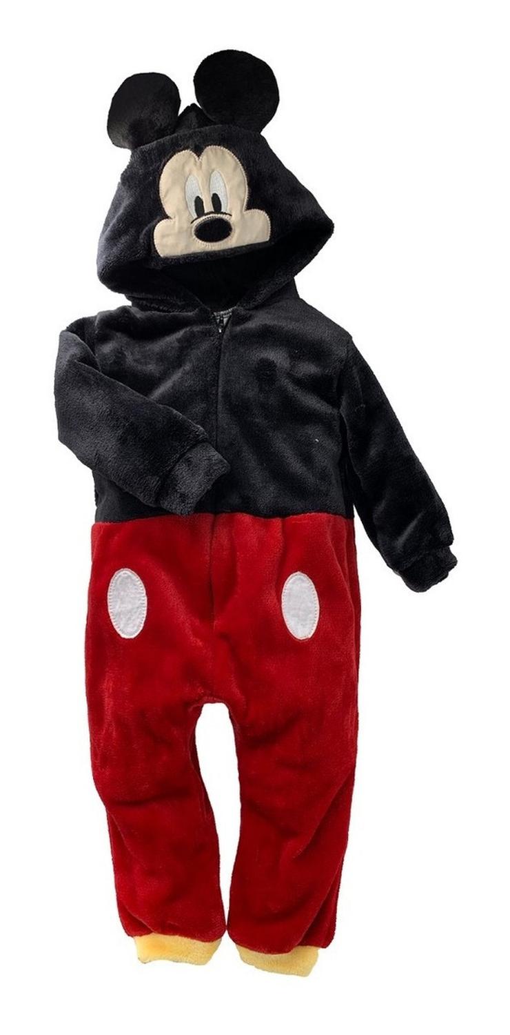 Kit 3 Mamelucos Disney para Niño con Gorro Bordado Stitch, Mickey, Sulley