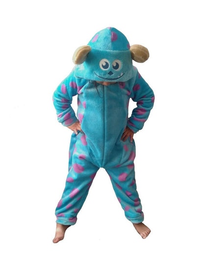 Kit 3 Mamelucos Disney para Niña con Gorro Bordado Tigger, Sulley, Piglet