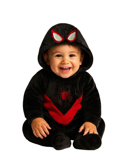 Mameluco Para Bebe Con Gorro Bordado Marvel