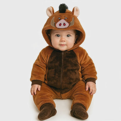 Mameluco Disney para Bebé con Gorro Bordado Pumba