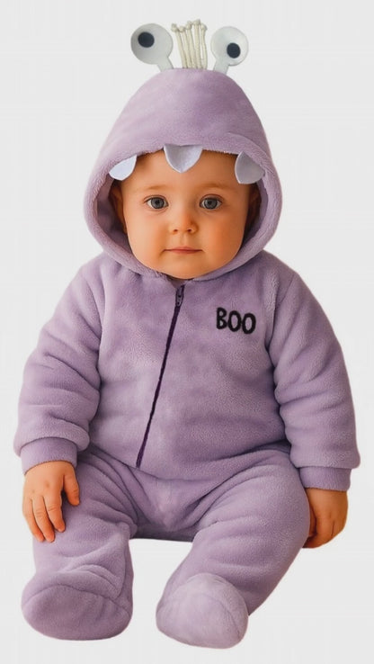 Mameluco Disney para Bebé con Gorro Bordado Monsters Boo