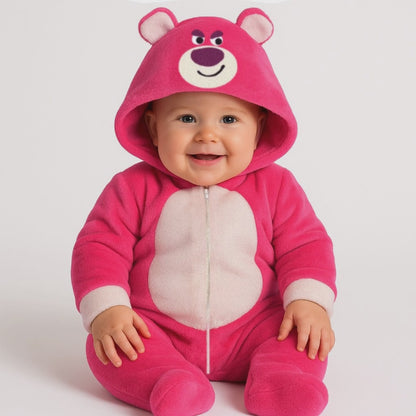 Mameluco Disney para Bebé con Gorro Bordado Oso Lotso