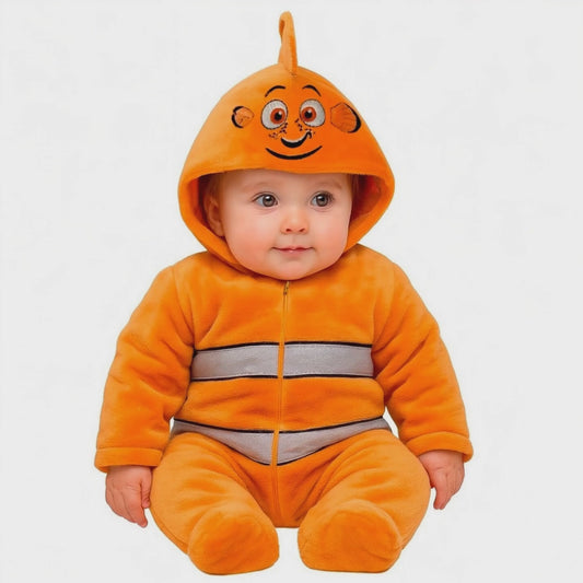 Mameluco Disney para Bebé con Gorro Bordado Nemo