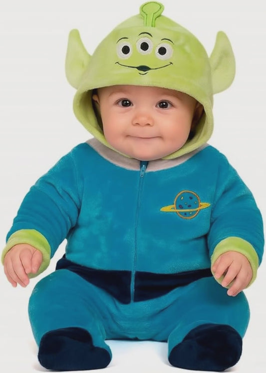 Mameluco Disney para Bebé con Gorro Bordado Alien Toy Story