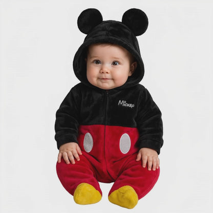 Mameluco Disney para Bebé con Gorro Bordado Mickey Mouse