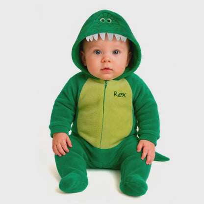 Mameluco Disney para Bebé con Gorro Bordado Rex