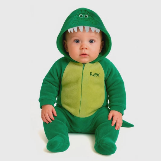 Mameluco Disney para Bebé con Gorro Bordado Rex