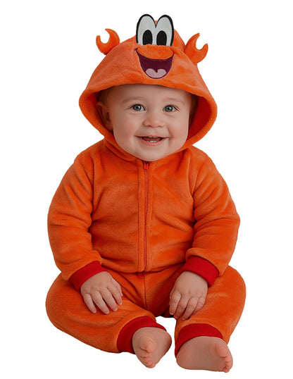 Mameluco Con Bordado Disney Sebastián Cangrejo Sirenita Para Niño